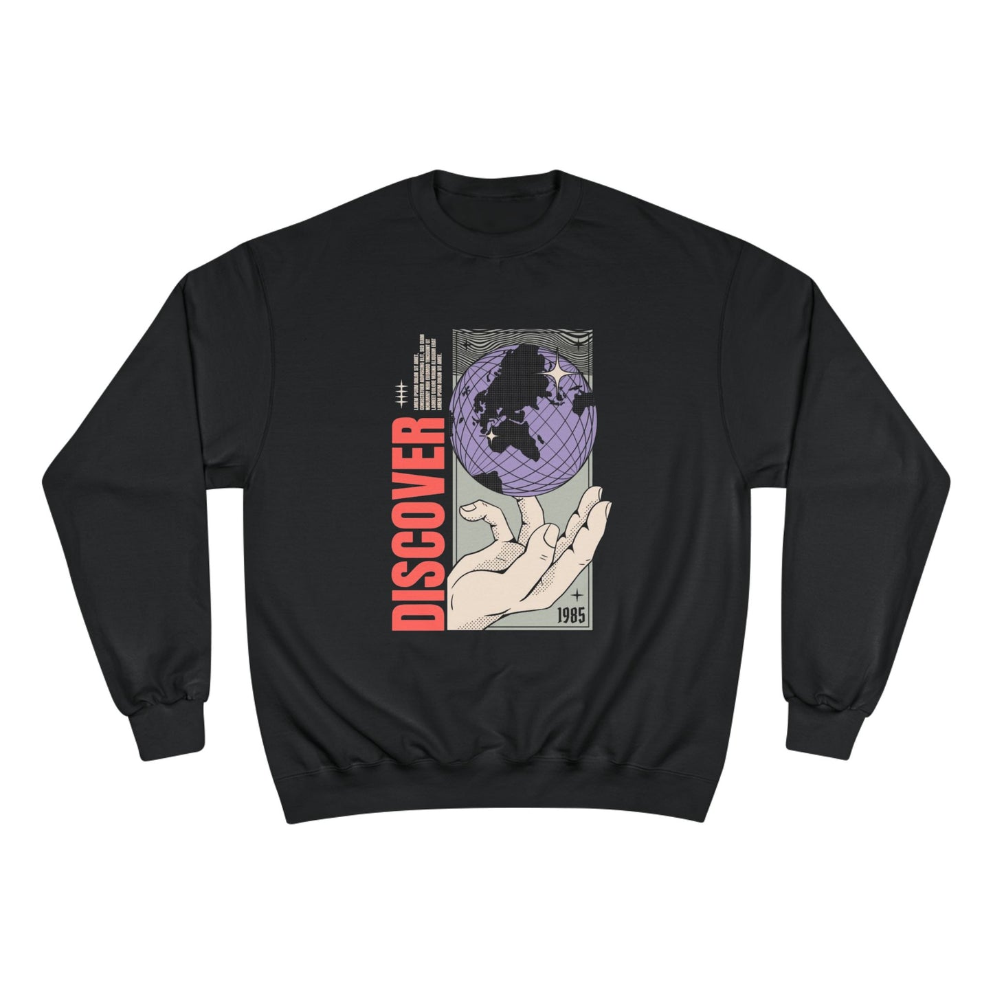 Discover the World Champion Sweatshirt - Unisex Travel-Inspired Sweatshirt
