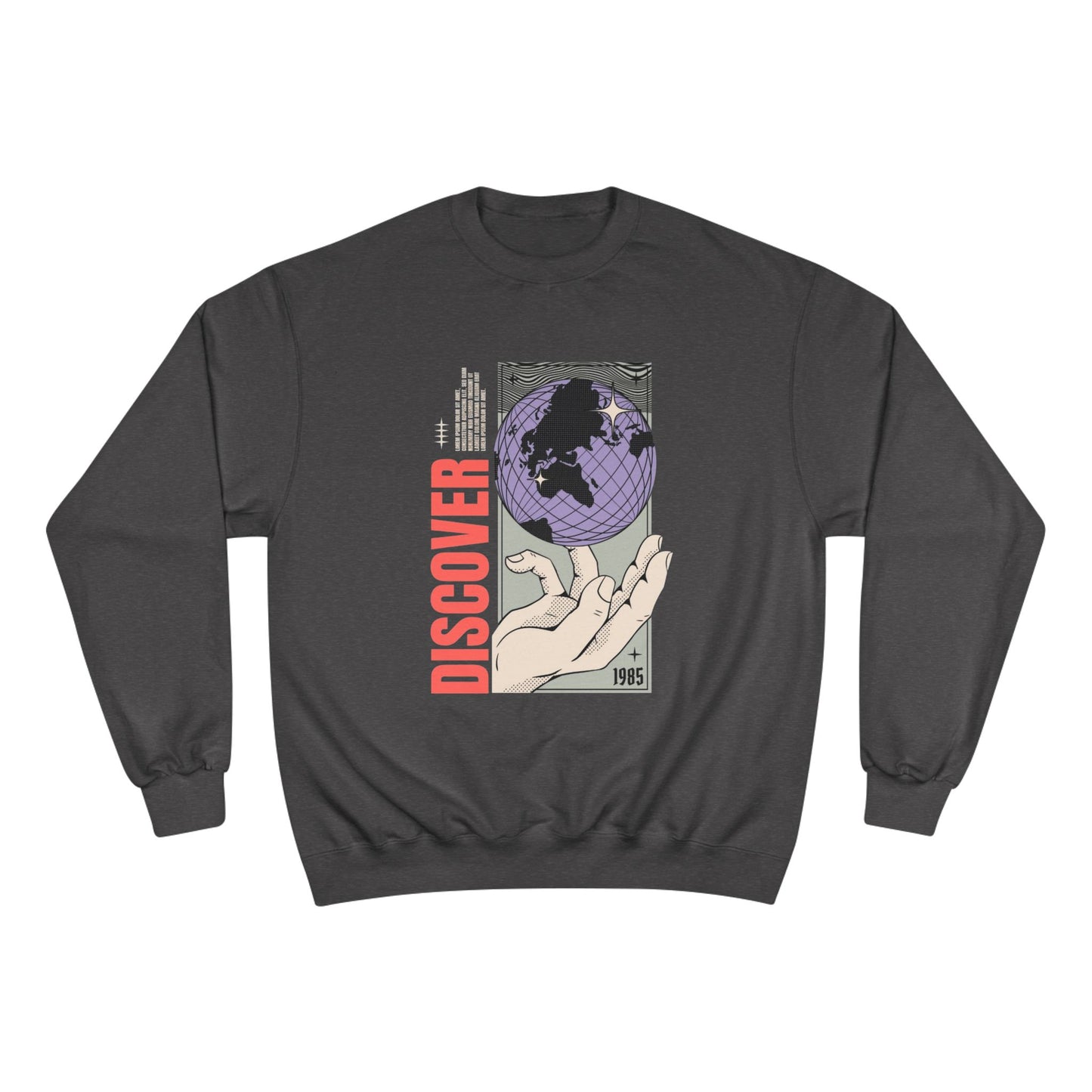 Discover the World Champion Sweatshirt - Unisex Travel-Inspired Sweatshirt
