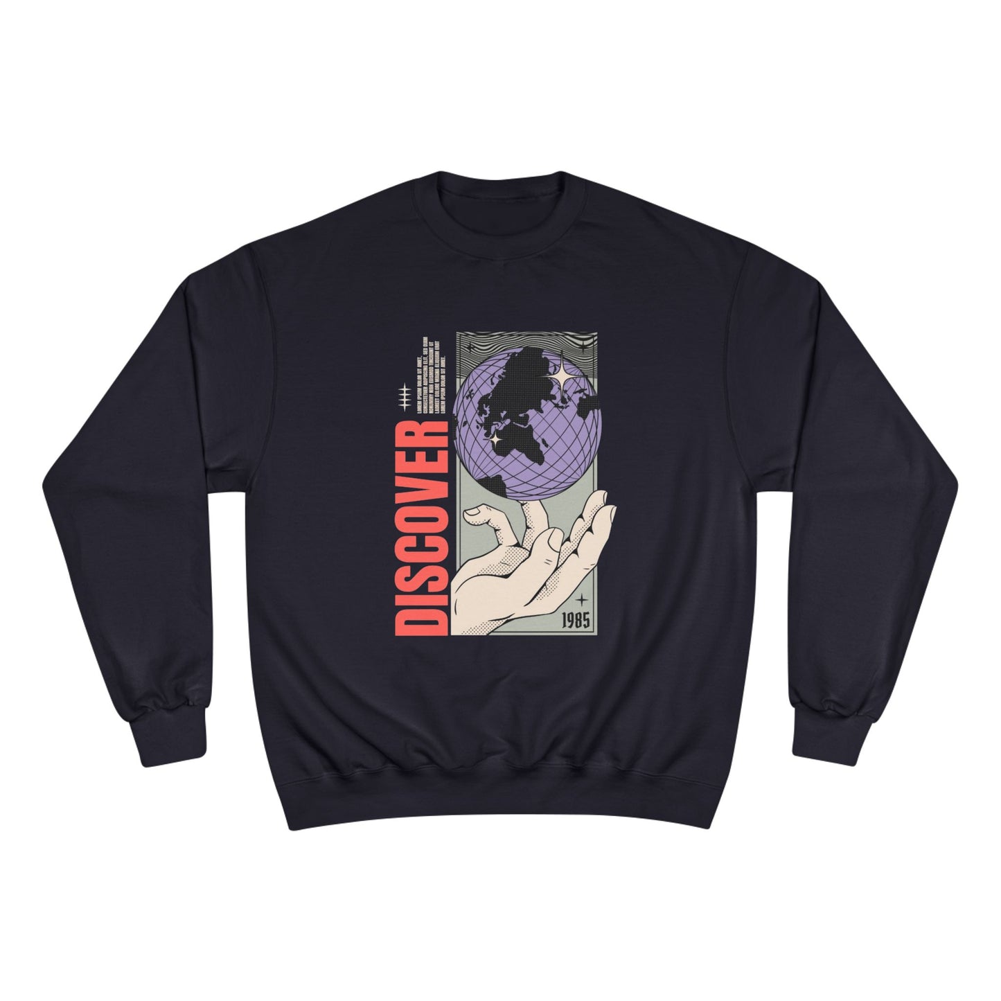 Discover the World Champion Sweatshirt - Unisex Travel-Inspired Sweatshirt