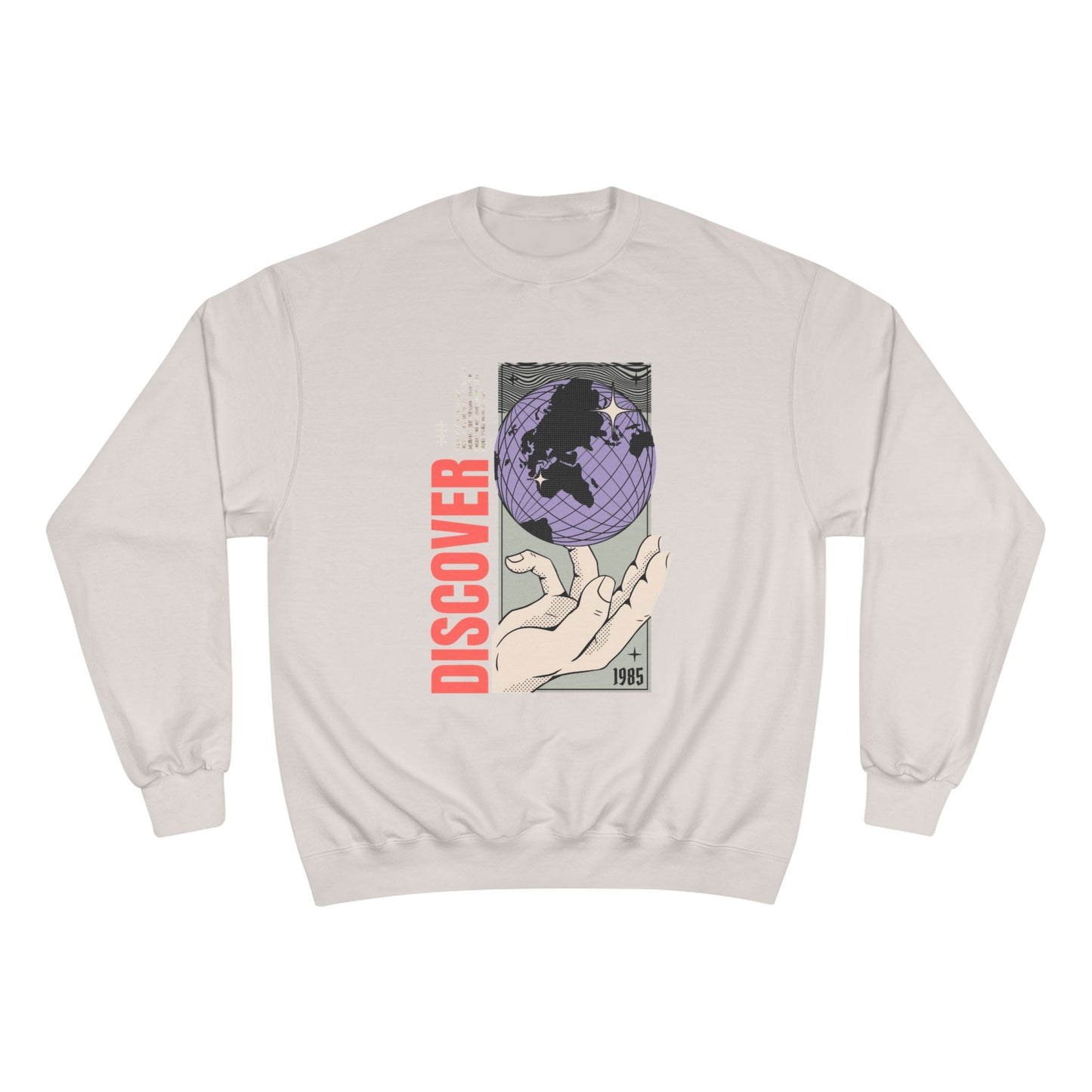 Discover the World Champion Sweatshirt - Unisex Travel-Inspired Sweatshirt
