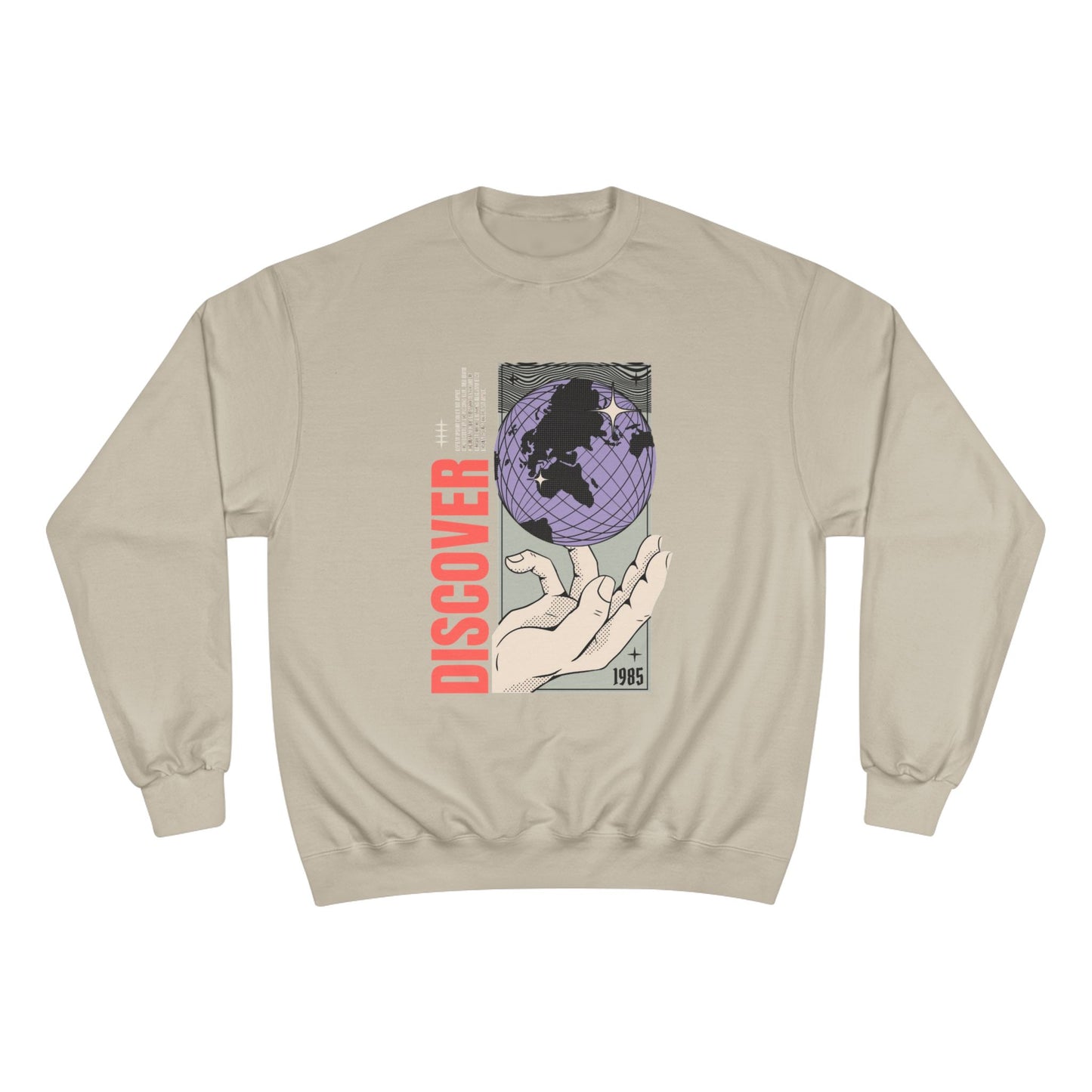 Discover the World Champion Sweatshirt - Unisex Travel-Inspired Sweatshirt