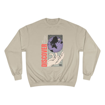 Discover the World Champion Sweatshirt - Unisex Travel-Inspired Sweatshirt