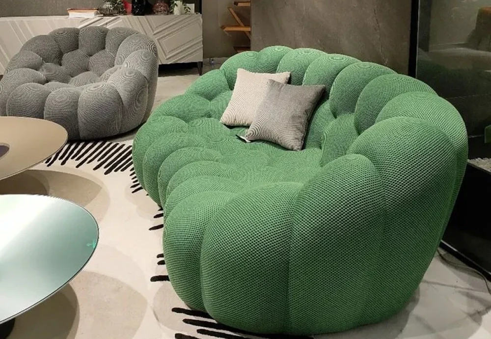 bubble sofa green